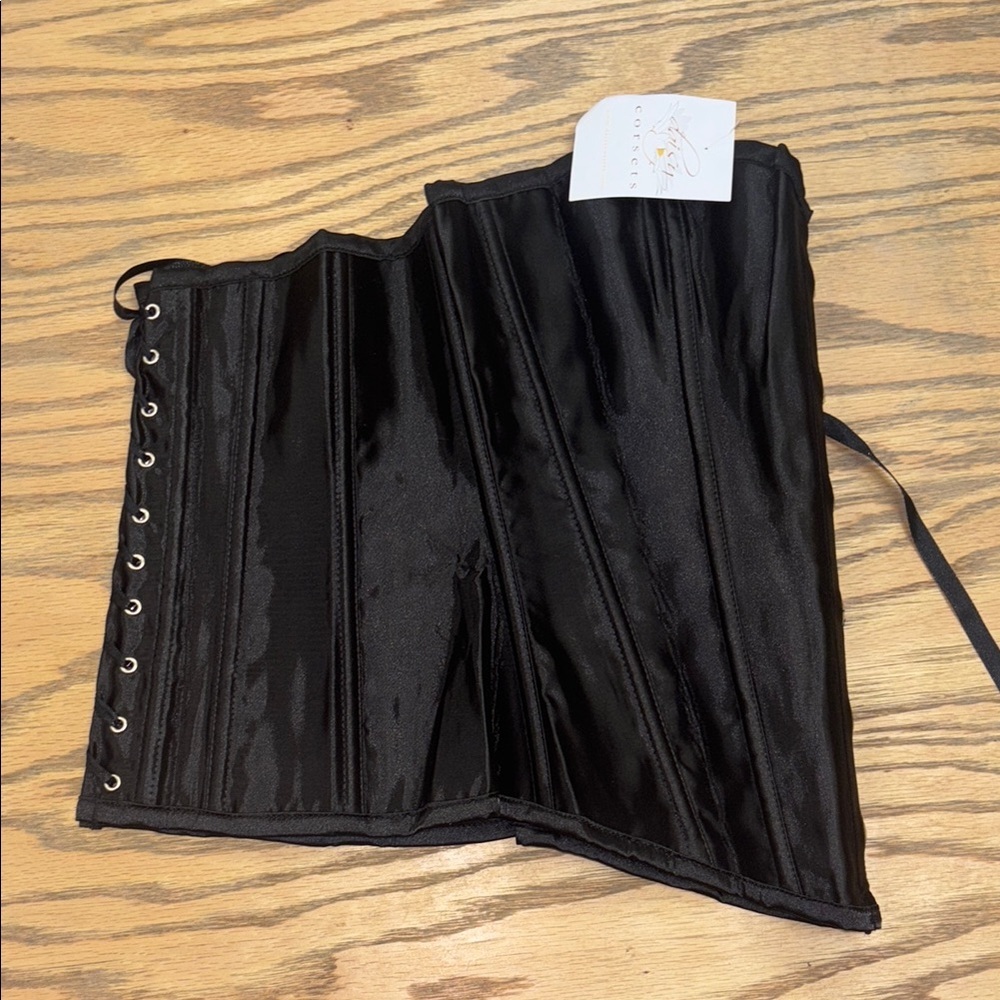 Daisy Corsets Black Lace-Up Corset - Picture 5 of 7